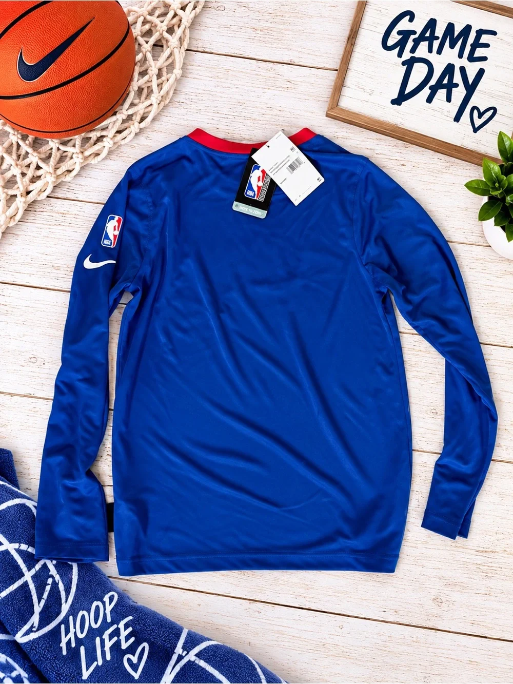 Nike NBA Sacramento Kings Dri-FIT Long Sleeve Shirt